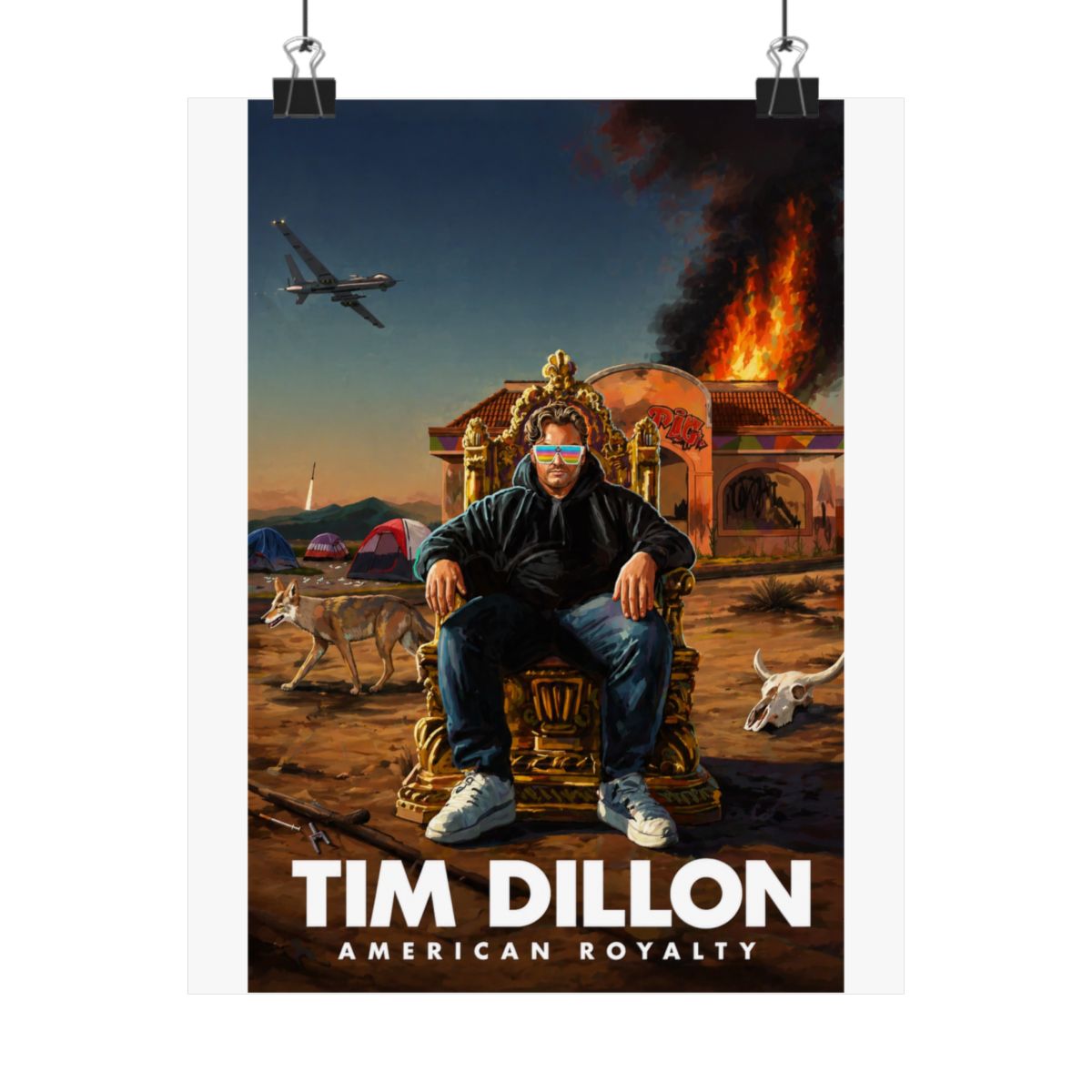 American Royalty Tour Poster